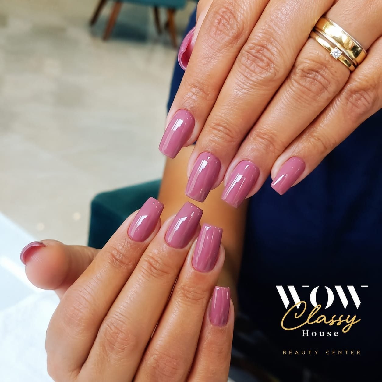 Unhas em gel e alongamento na Wow Classy House